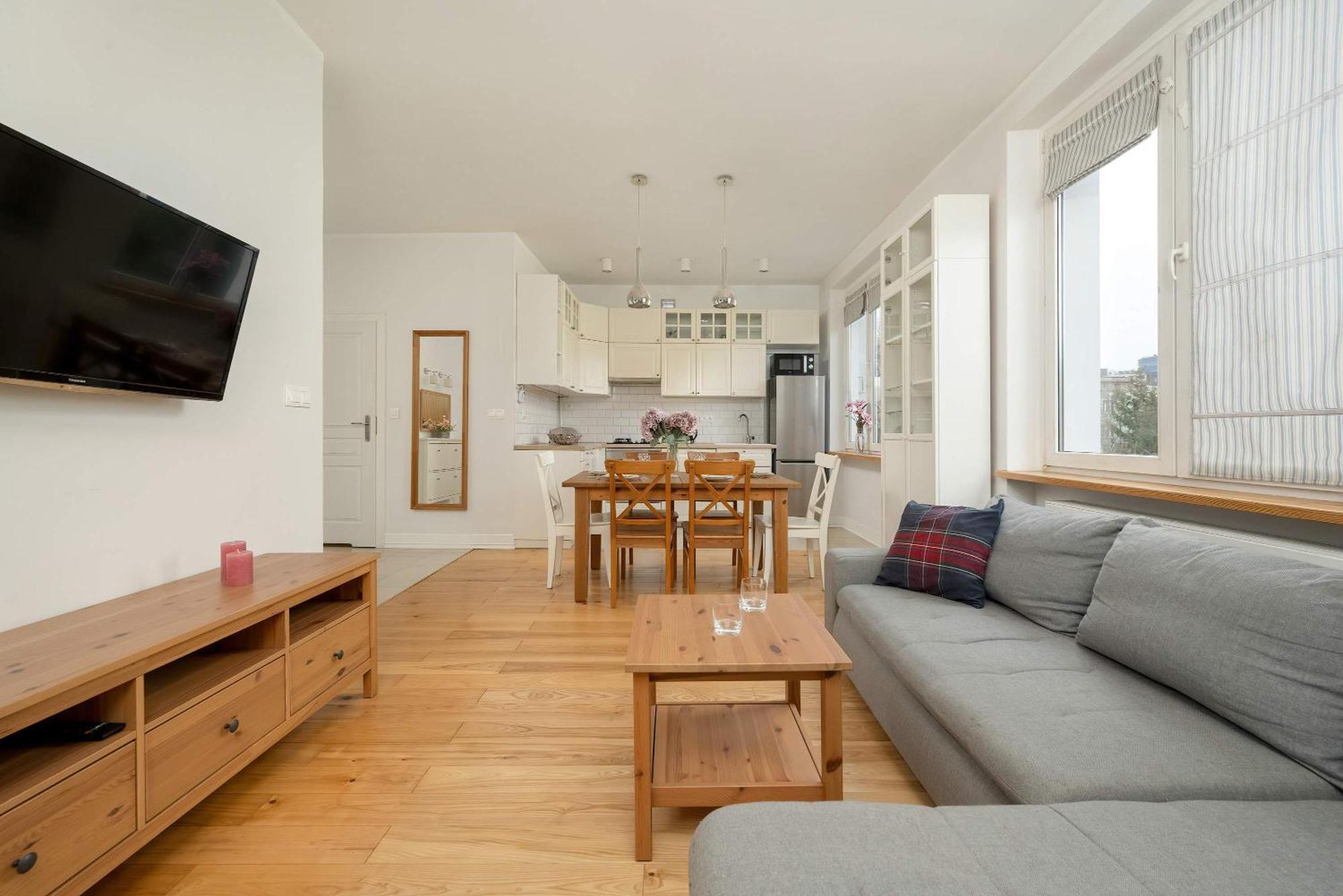 Pawlowa Stylish Apartment With Balcony & Home Office Wroclaw By Noclegi Renters Breslávia Exterior foto